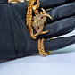 Colar Masculino Viking Triskelion Dourado – Pendente Mitologia Nórdica - Thumbnail 2