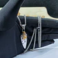 Viking chain with 316L stainless steel pendant - Model 3 - thumbnail 3