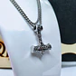 Viking chain with 316L stainless steel pendant - Model 4 - thumbnail 4