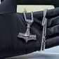 Viking chain with 316L stainless steel pendant - Model 4 - thumbnail 6