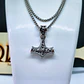 Viking chain with 316L stainless steel pendant - Model 4 - thumbnail 7
