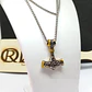 Viking chain with 316L stainless steel pendant - Model 7 - thumbnail 3