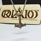 Viking chain with 316L stainless steel pendant - Model 7 - thumbnail 1