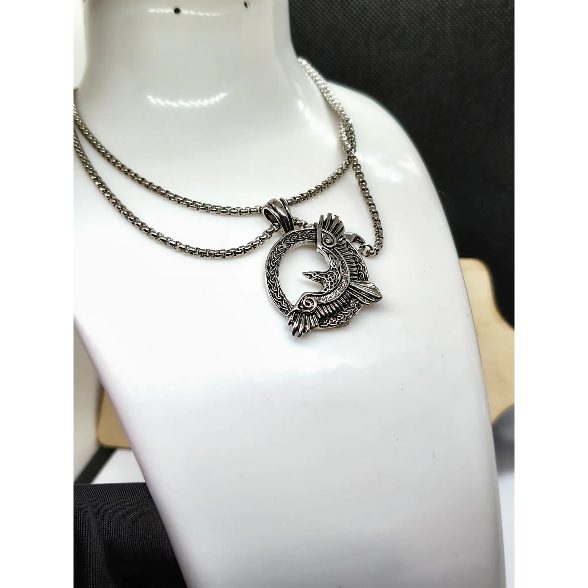 Freedom Viking chain with 316L stainless steel pendant - Model 10 7