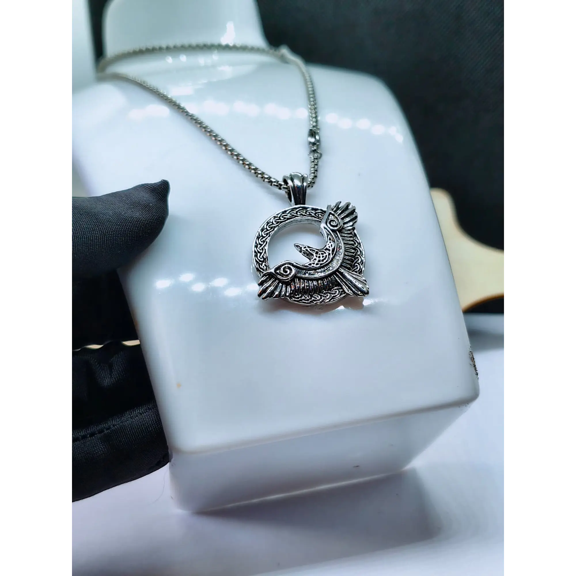 Freedom Viking chain with 316L stainless steel pendant - Model 10 8