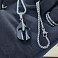 Chaîne spartiate avec pendentif en acier inoxydable 316L. - vignette 5