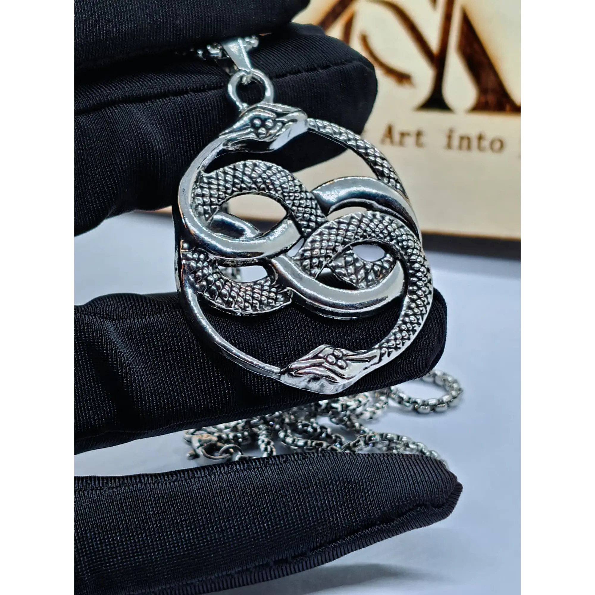 Corrente em aço inoxidável INFINITE SNAKE. 4