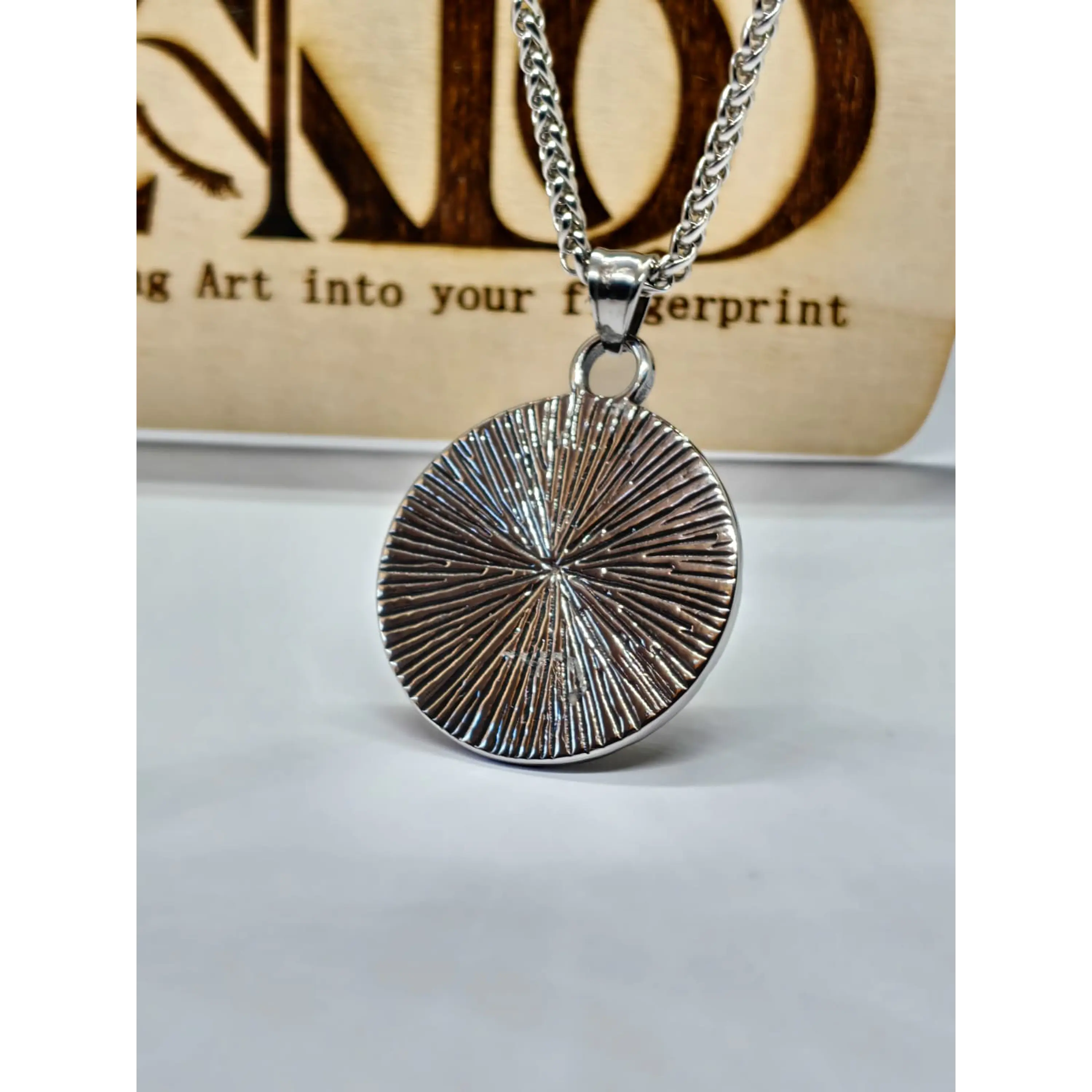 Chaîne SPARTA avec pendentif en acier inoxydable 316L 5