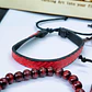 Conjunto de Pulseiras Artesanais – Vermelho e Preto (4 Unidades) - Thumbnail 4