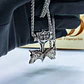 Colar Viking Mjölnir e Lobos – Corrente Espiga em Aço Prateado - Thumbnail 7