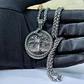 Colar Viking Masculino Pendente Sagrado Árvore da Vida e Vegvísir - Thumbnail 7