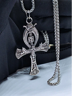 Colar com Pingente Ankh Egípcio - O Símbolo da Vida Eterna