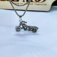 Colar Motard Harley em aço inox prateado - Thumbnail 7
