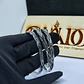 Conjunto 3 Braceletes Rústica Prateada Ajustáveis - Thumbnail 3