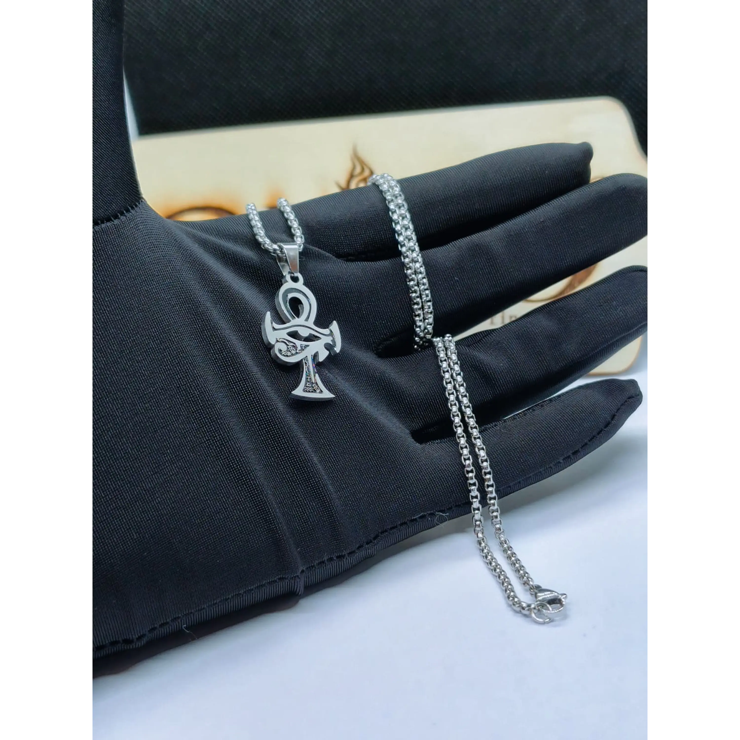 Colar Ankh e Olho de Hórus 3