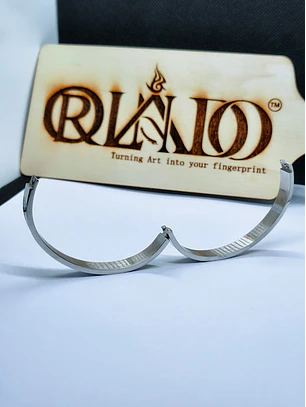 Bracelete em Aço Numeração Romana - aço INOX