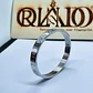 Bracelete em Aço Numeração Romana - aço INOX - Thumbnail 1