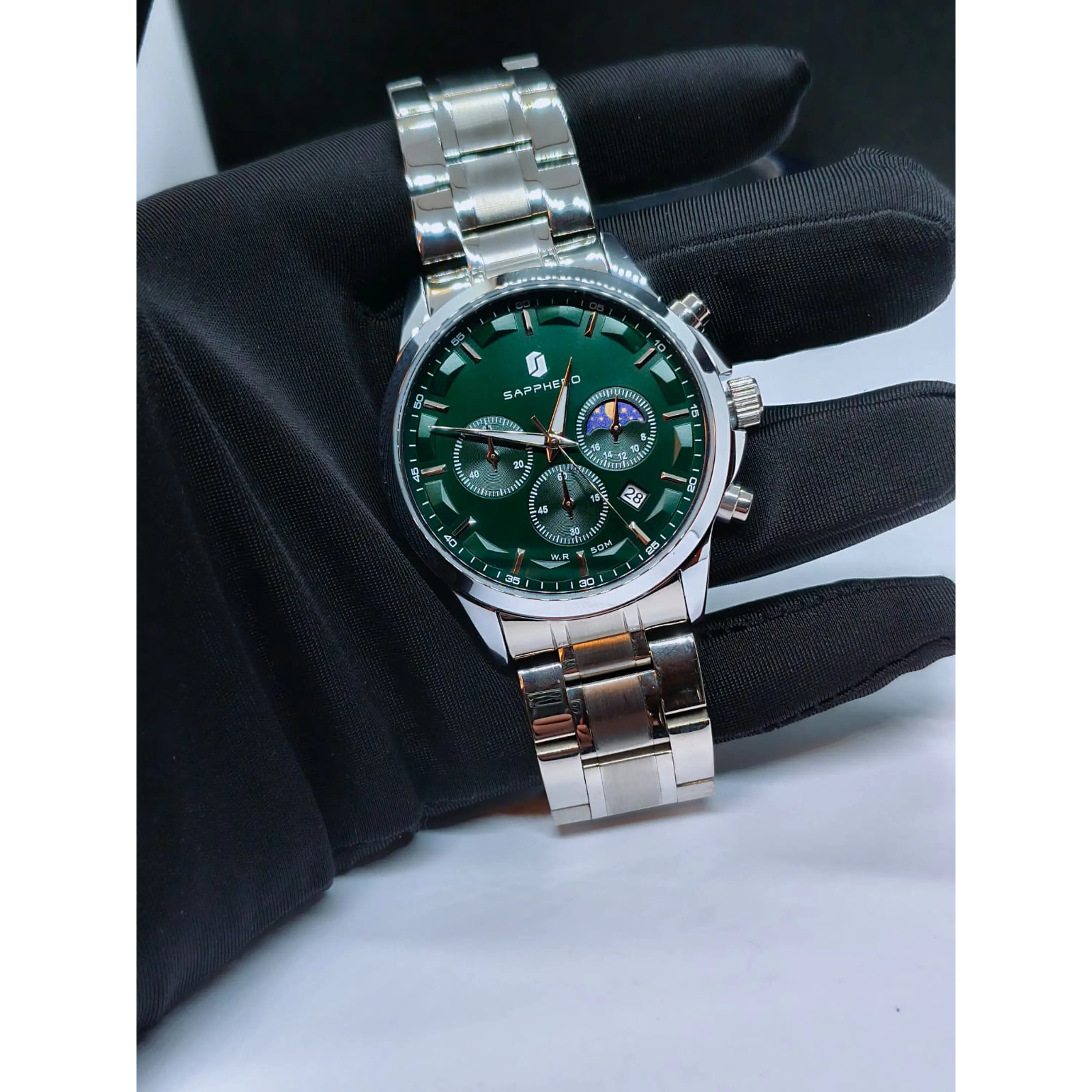 Relógio de Luxo SAPHEERO Green Seasons Imaculado 21