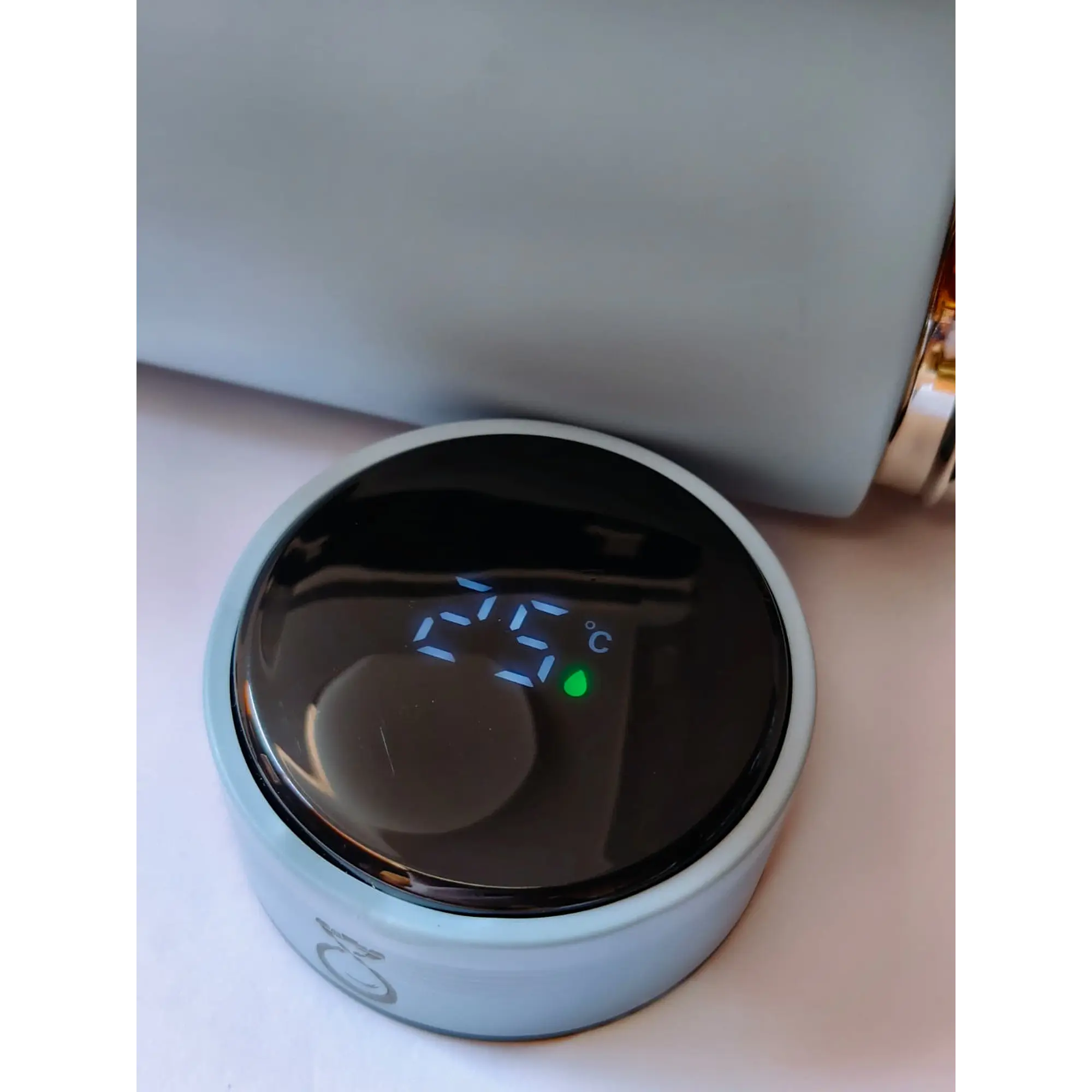Garrafa Térmica Inteligente Royaliquid com Display LED - Azul Claro 7