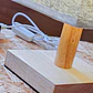 Candeeiro de Mesa Zen em Madeira – Arte Oriental - Thumbnail 5