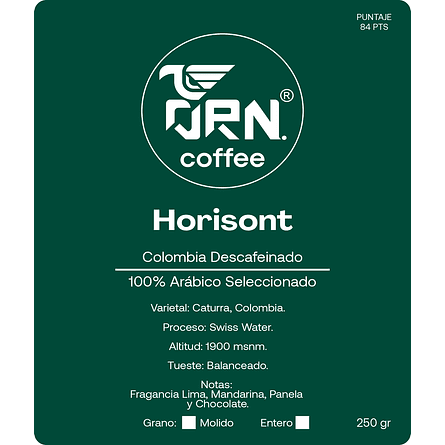 Horisont Coffee Descafeinado 2
