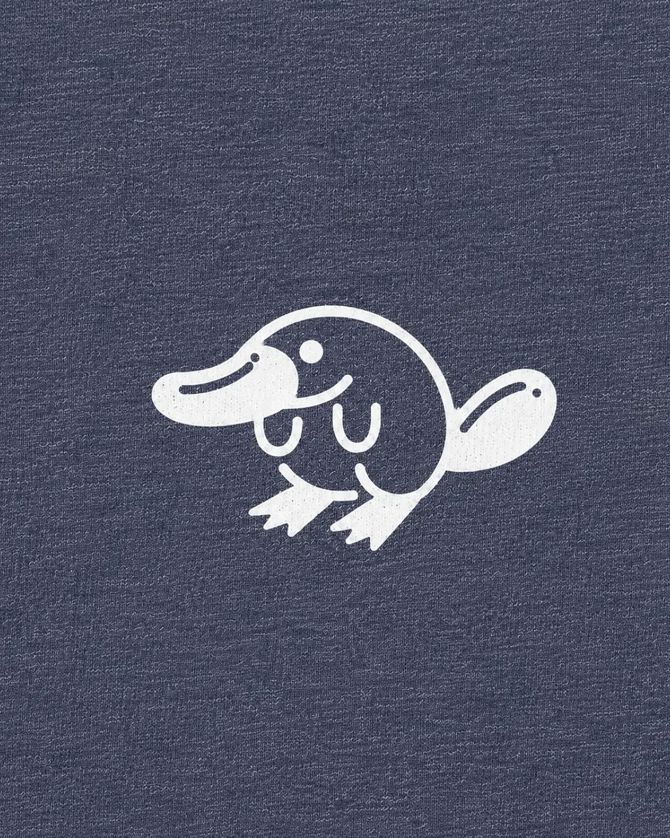 Essential Tee | 60/40 Algodón/Poliéster | Azul Jaspeado 3