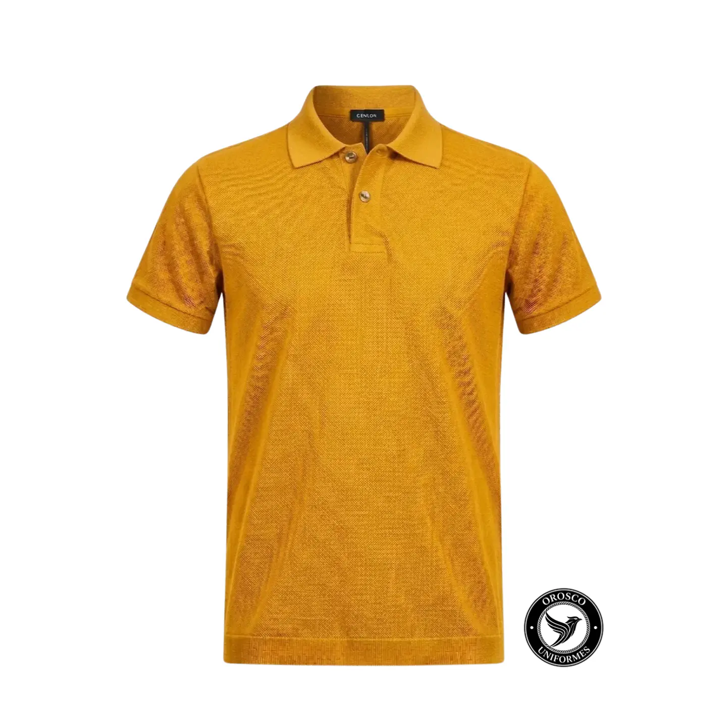 POLO PIQUE ALGODON AMARILLO 1