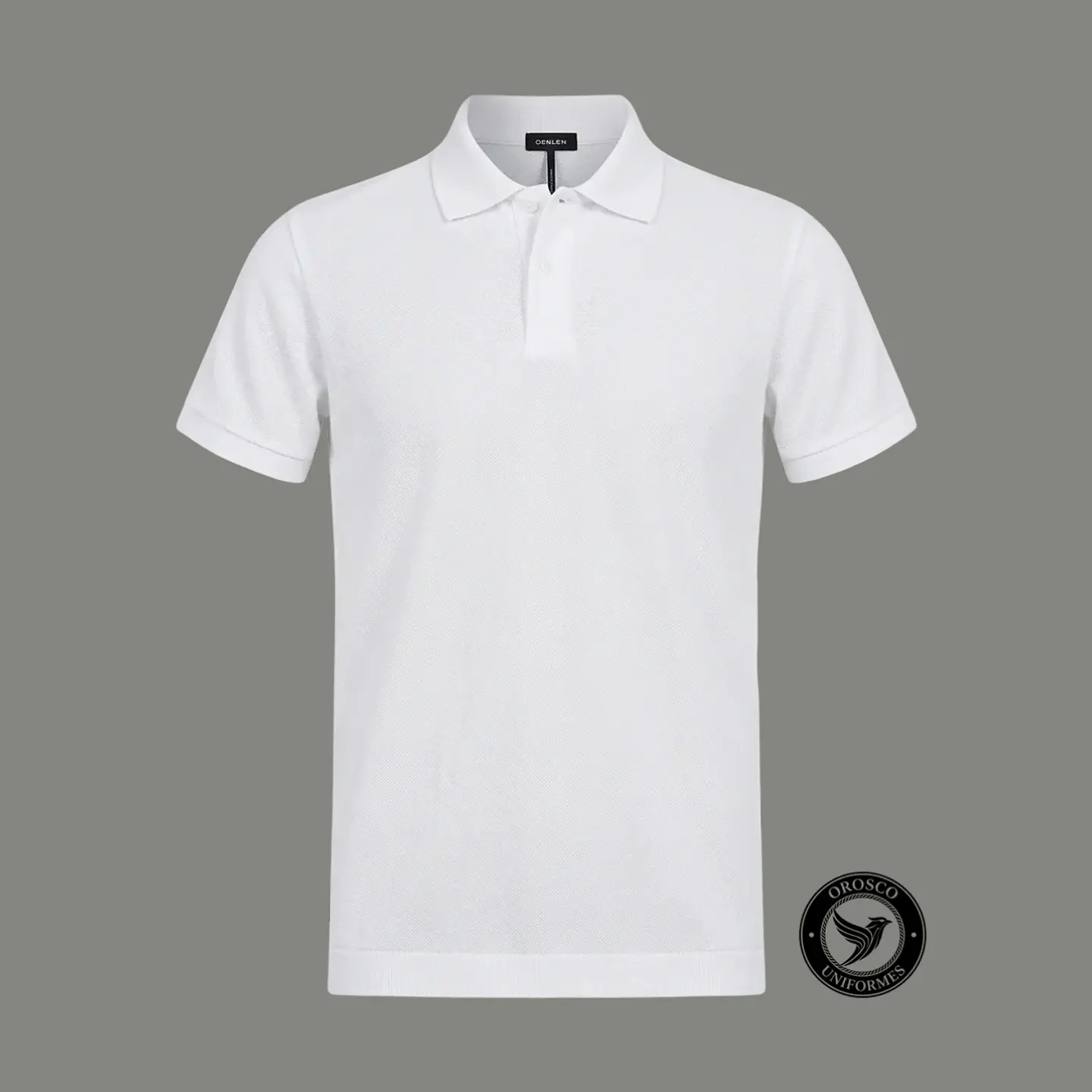 POLO PIQUE ALGODON BLANCO 1