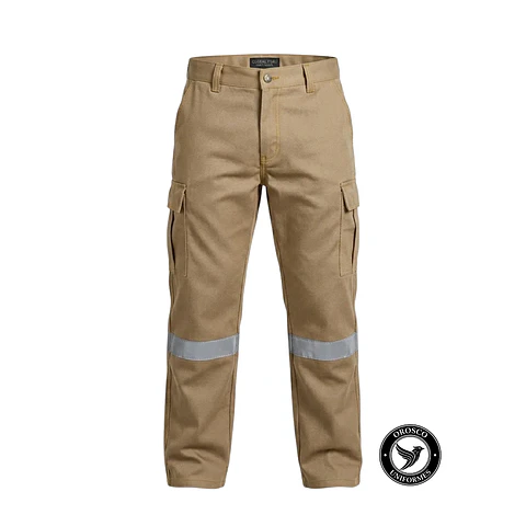 PANTALON DRILL A CARGO