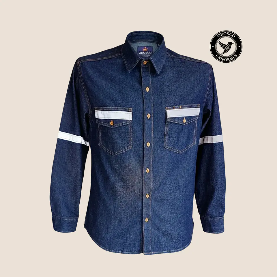 CAMISA JEANS INDUSTRIAL 1