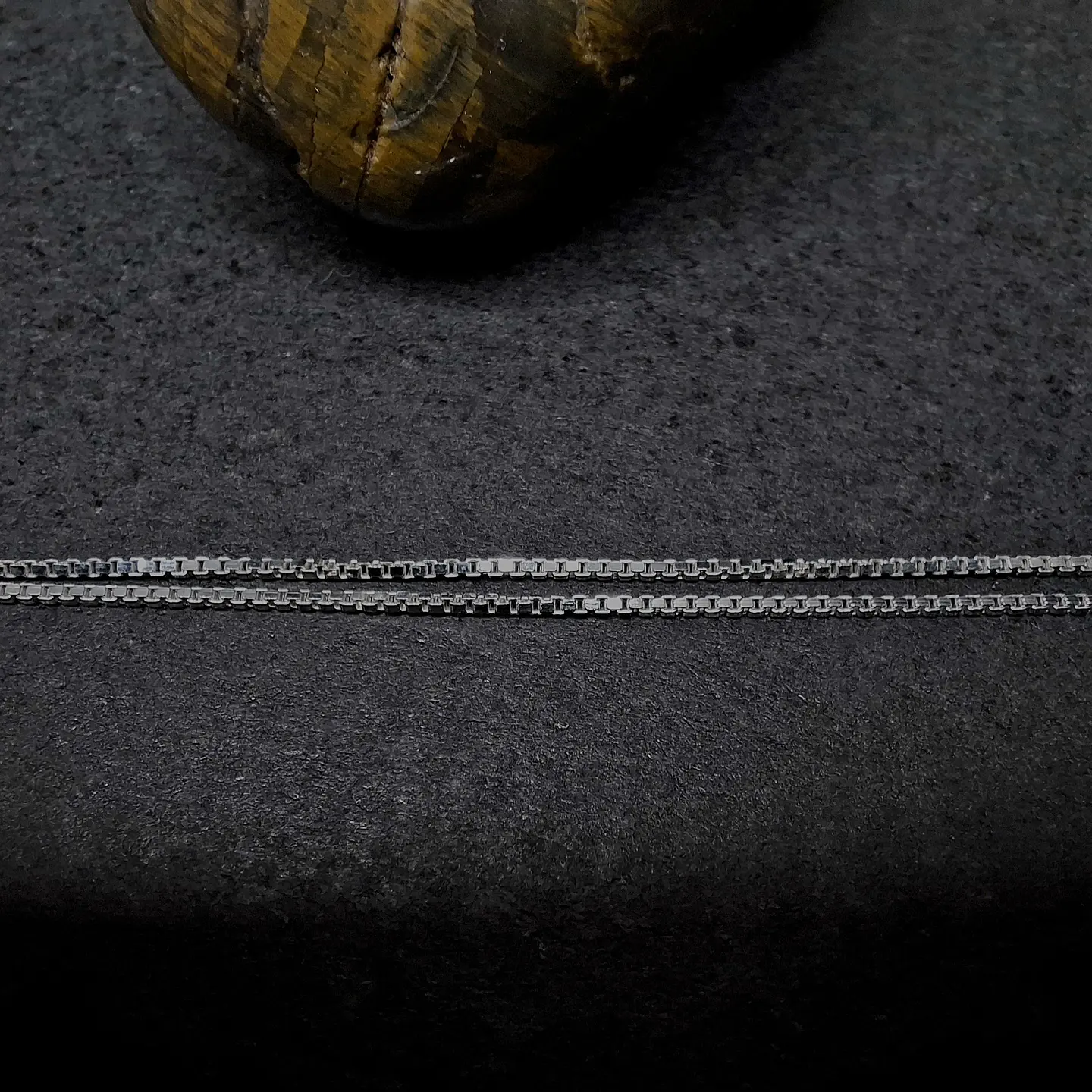 Collar con Dije de Ala y Circon 40 cm x 1 mm de Plata 925 3