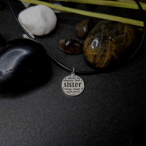 Medalla "Sister" en Plata 925