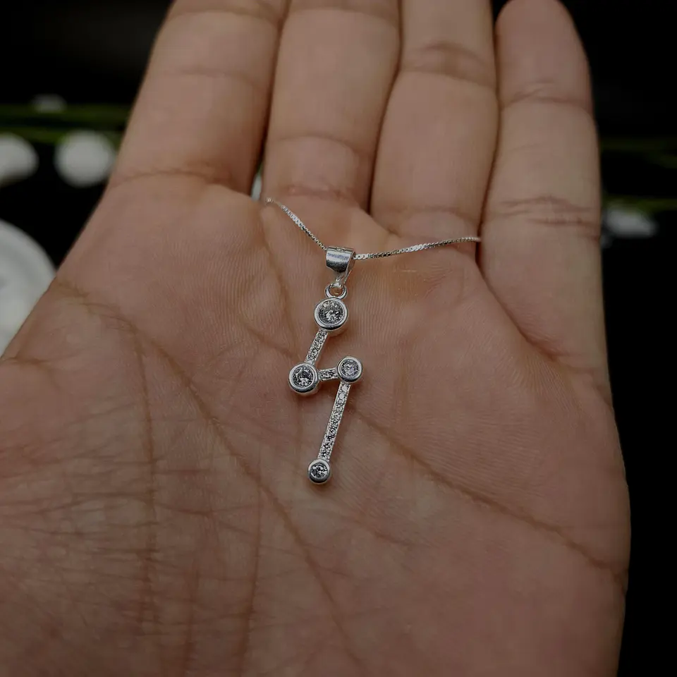 Colgante Constelacion con Circones de Plata 925 3