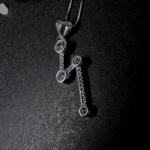 Colgante Constelacion con Circones de Plata 925