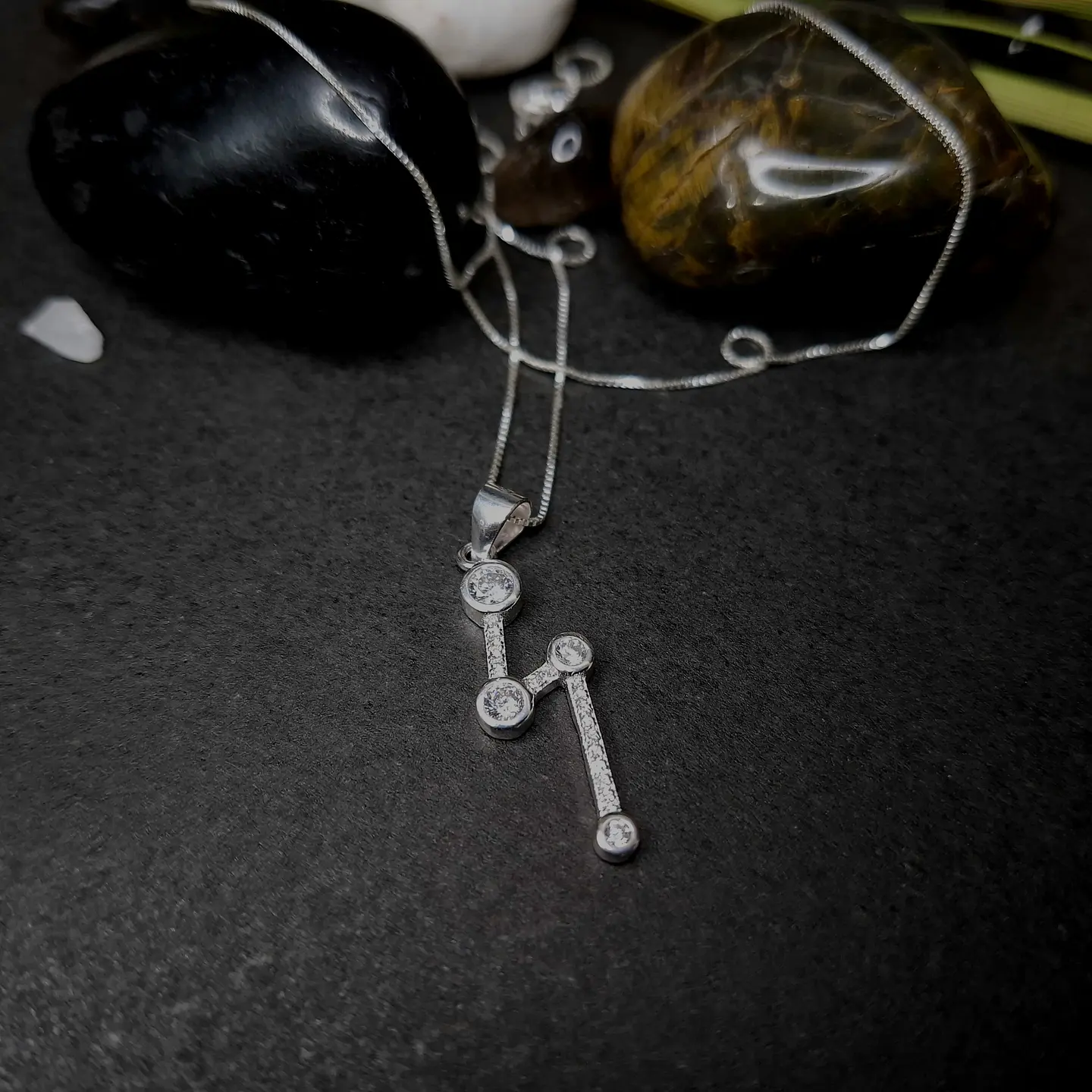 Colgante Constelacion con Circones de Plata 925 2