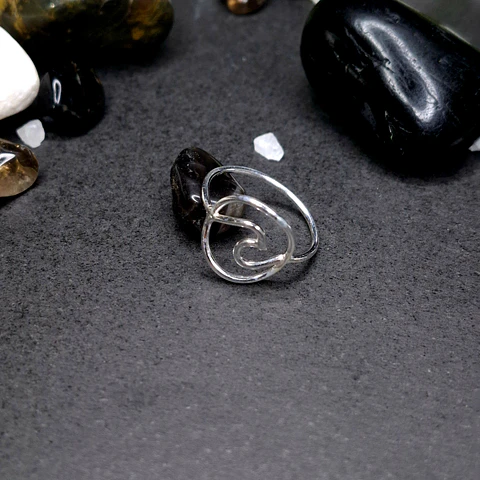 Anillo Olas de plata 925