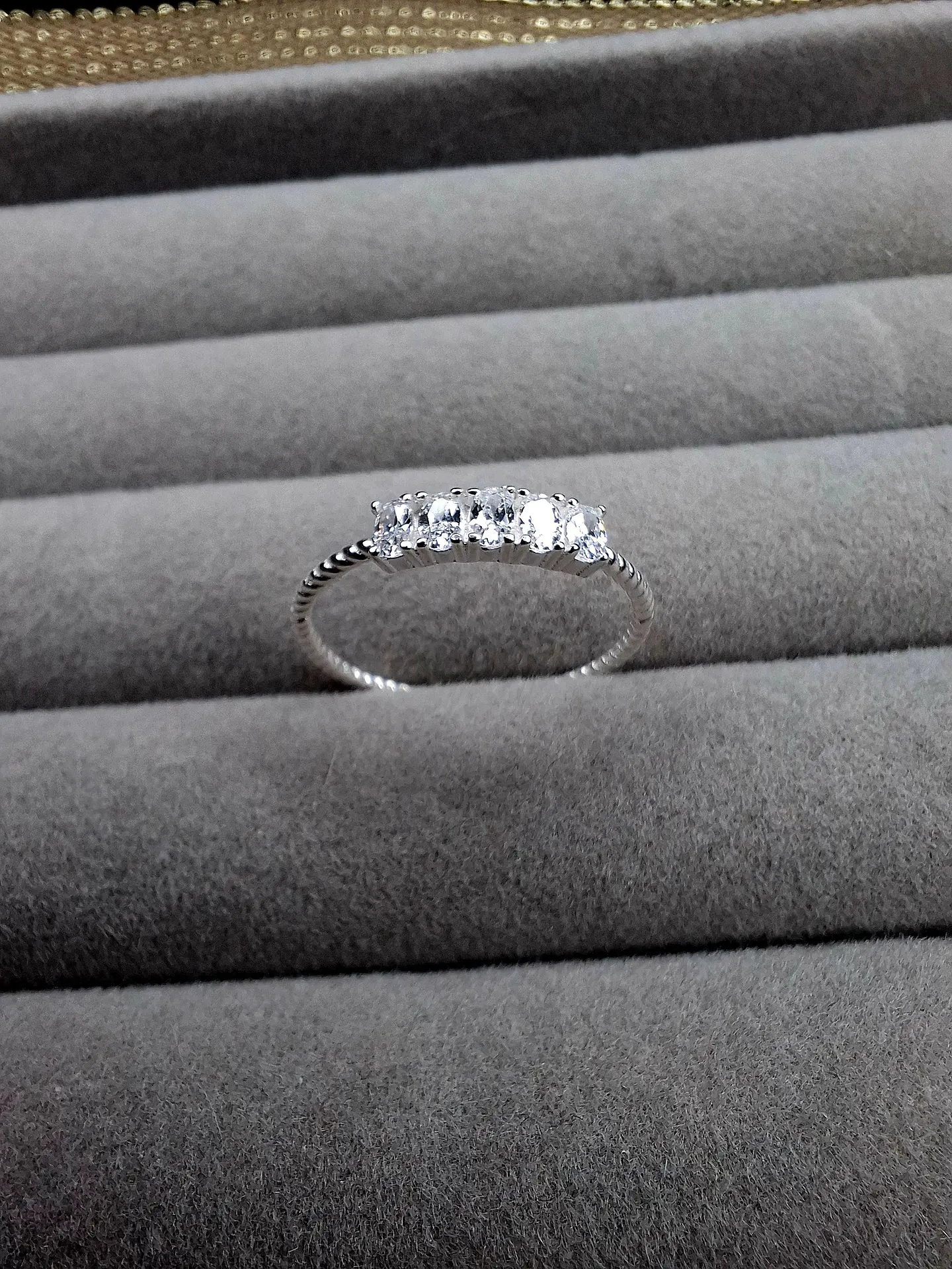 Anillo Entorchado con Circones de Plata 925 1