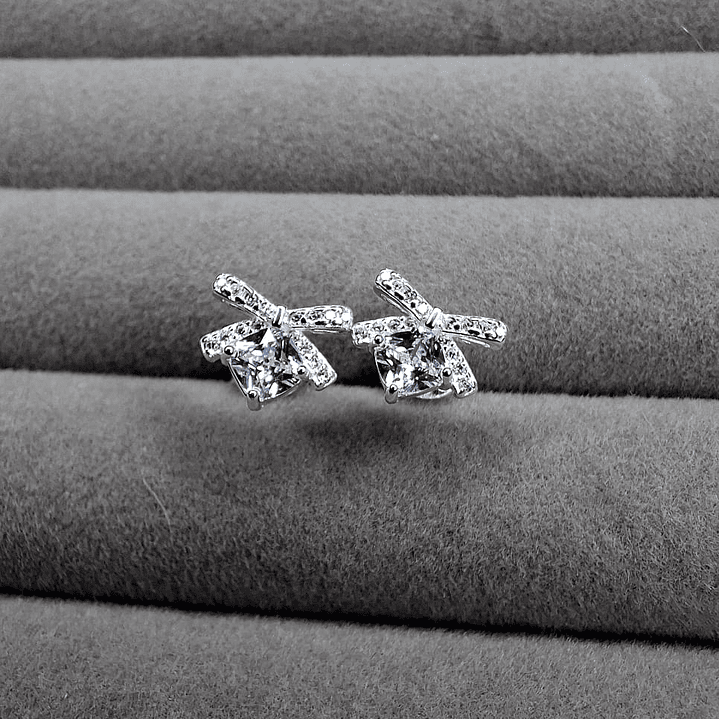 Aros de Moño con Circones de Plata 925 1