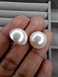 Aros Medias Perlas de Plata 925 - Miniatura 2