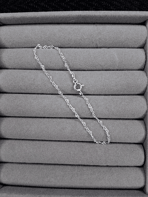 Pulsera de Corazones de Plata 925