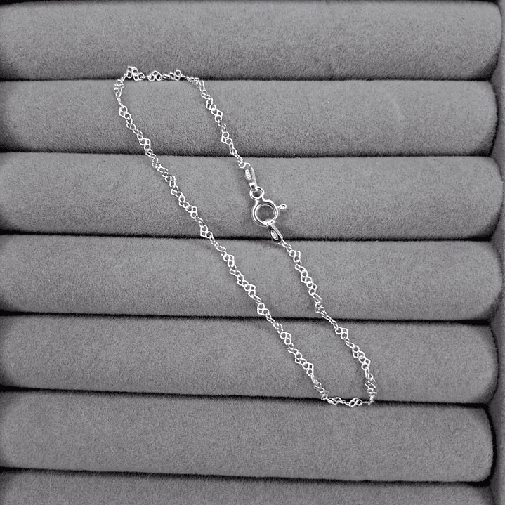 Pulsera de Corazones de Plata 925 1
