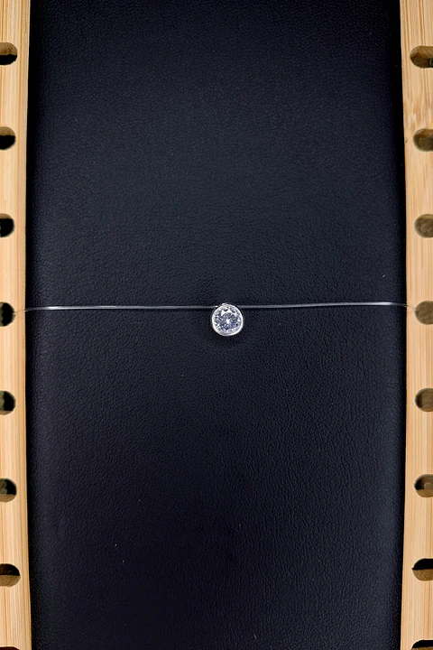 Collar Punto de Luz de Plata 925