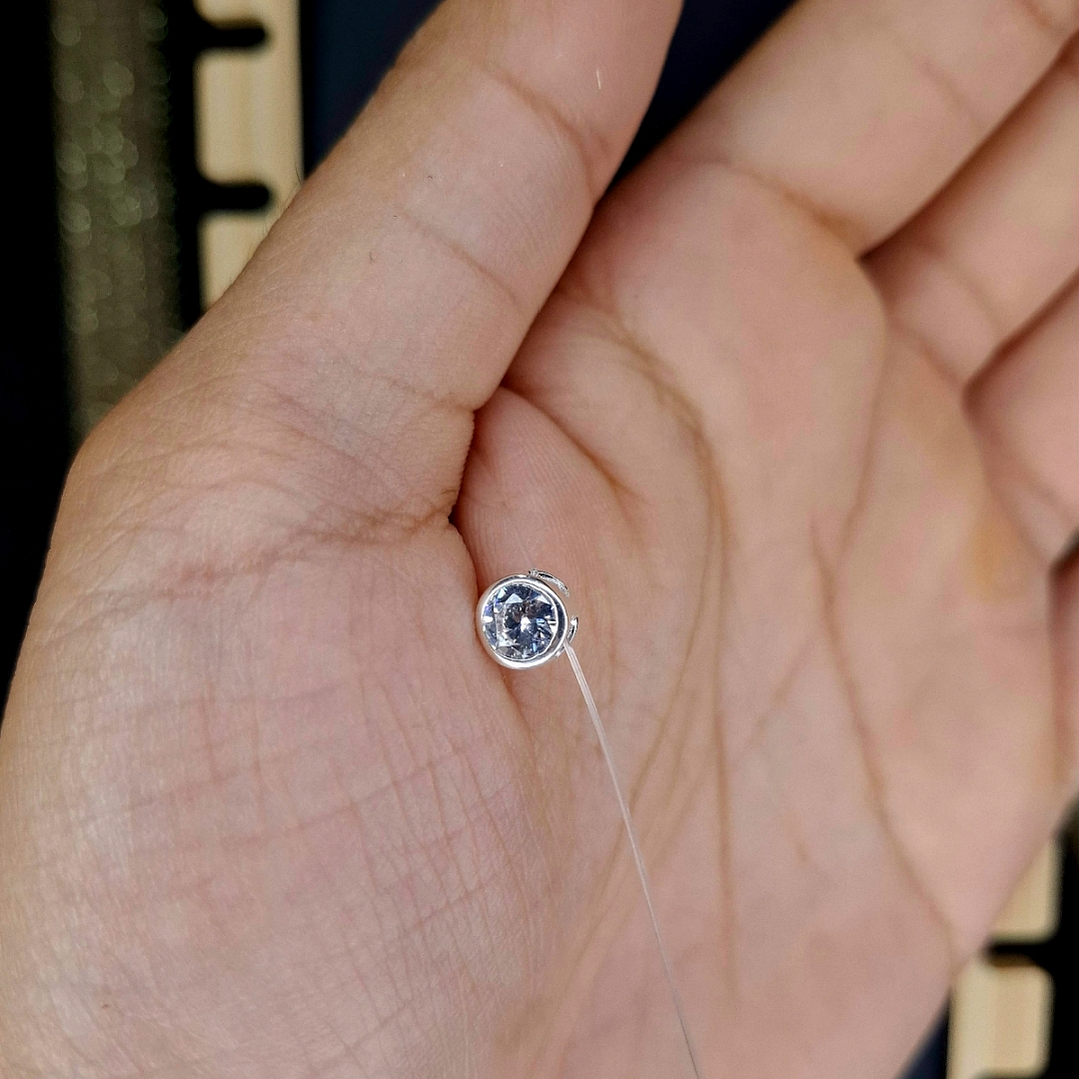 Collar Punto de Luz de Plata 925 2