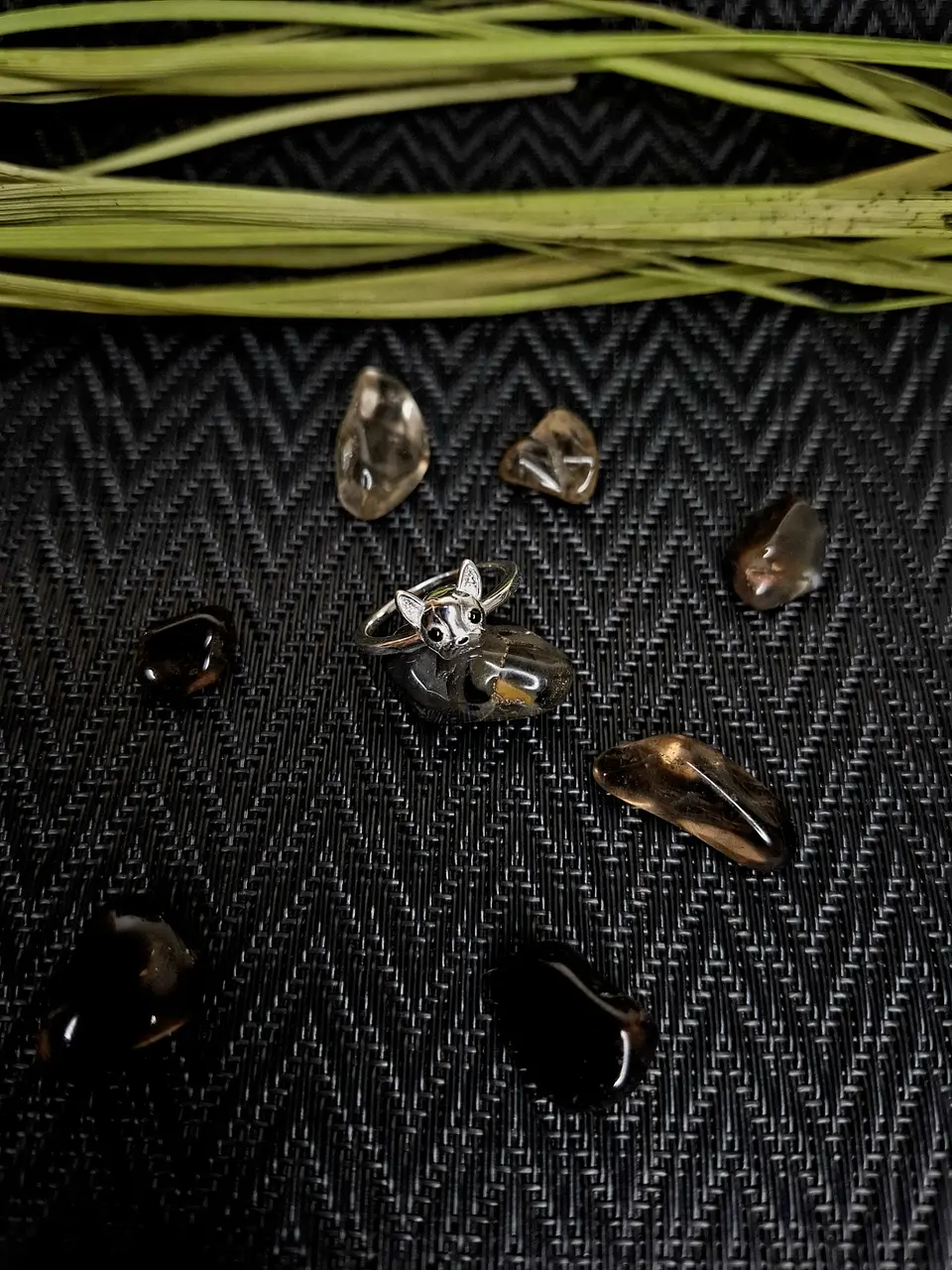 Anillo Perrito Bulldog - Talla 11 1