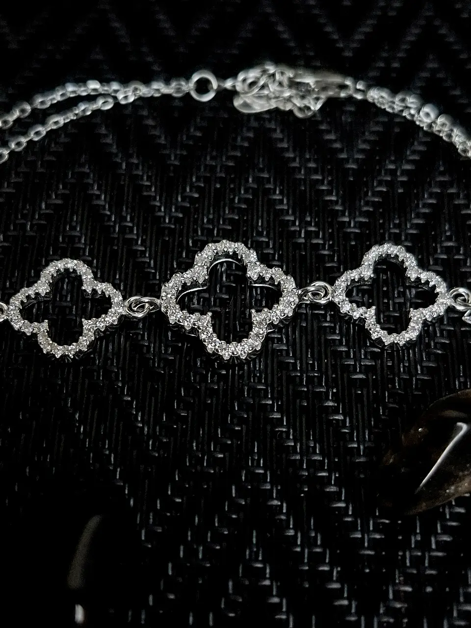 Pulsera Trébol de la Suerte con Circones 2