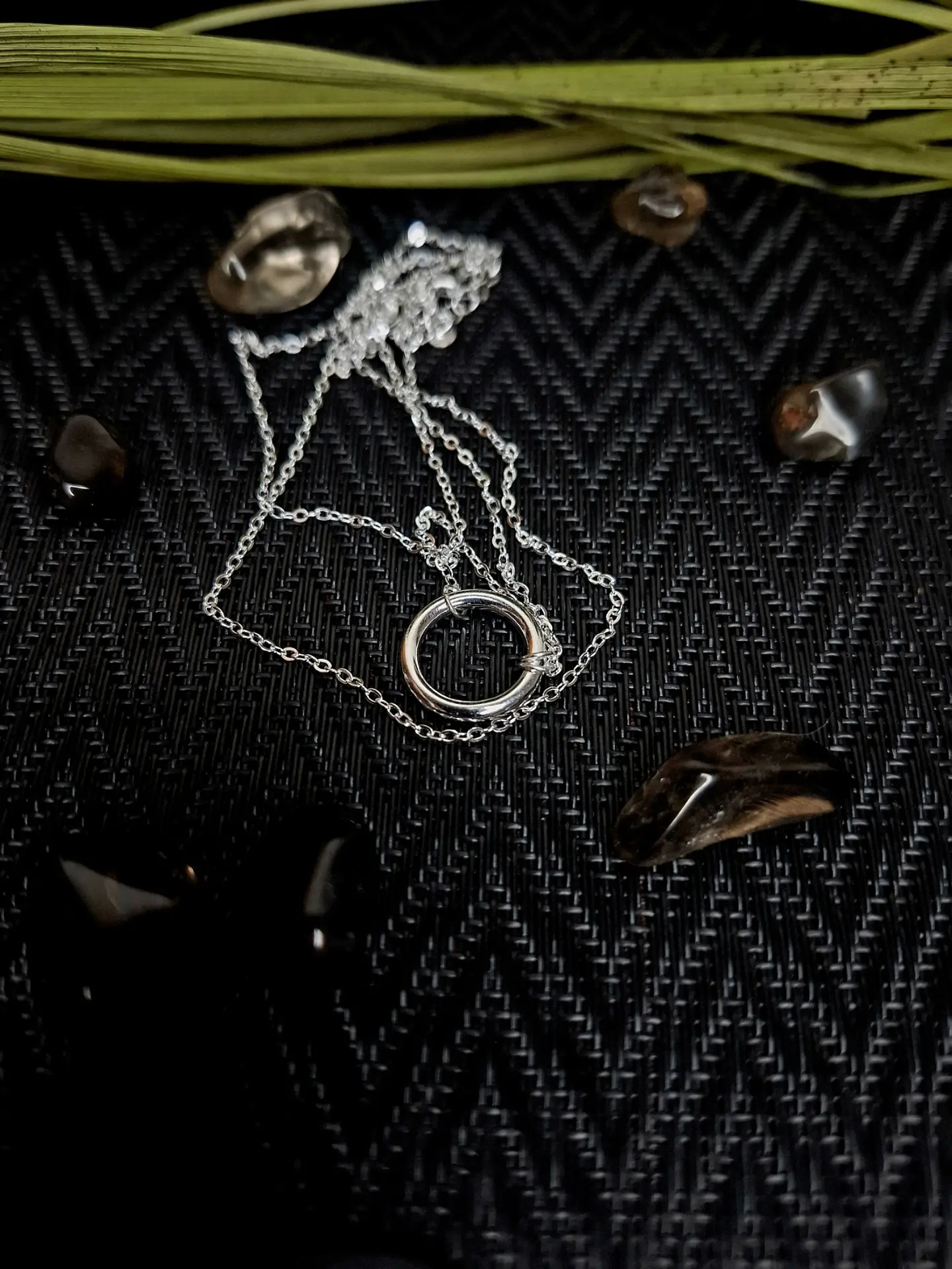 Tobillera Estilo Árabe con Anillo Karma 1