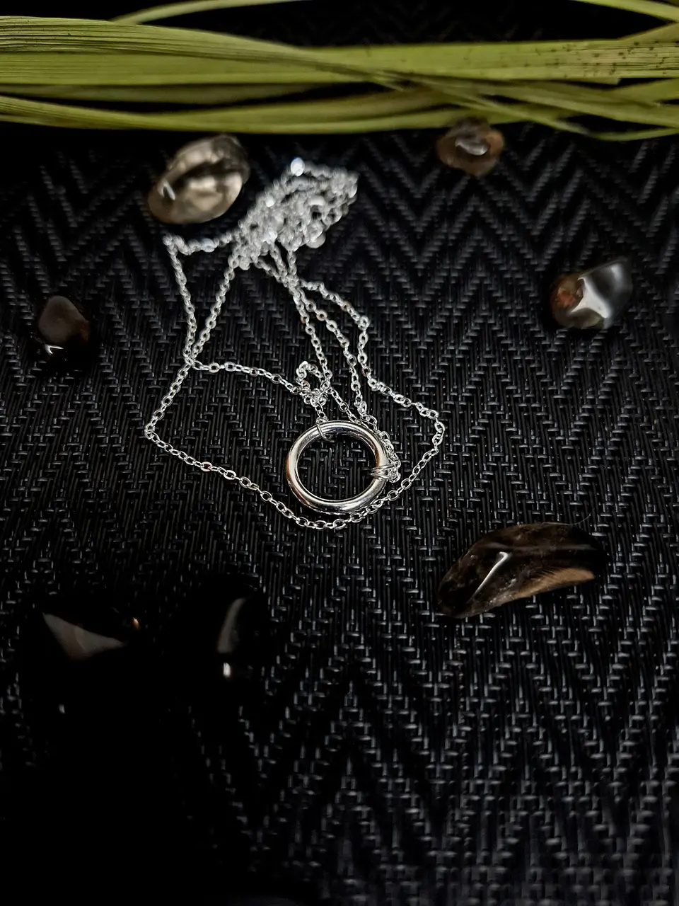 Tobillera Estilo Árabe con Anillo Karma 1