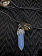 Collar Choker Ajustable Cuarzo Celeste - Miniatura 2