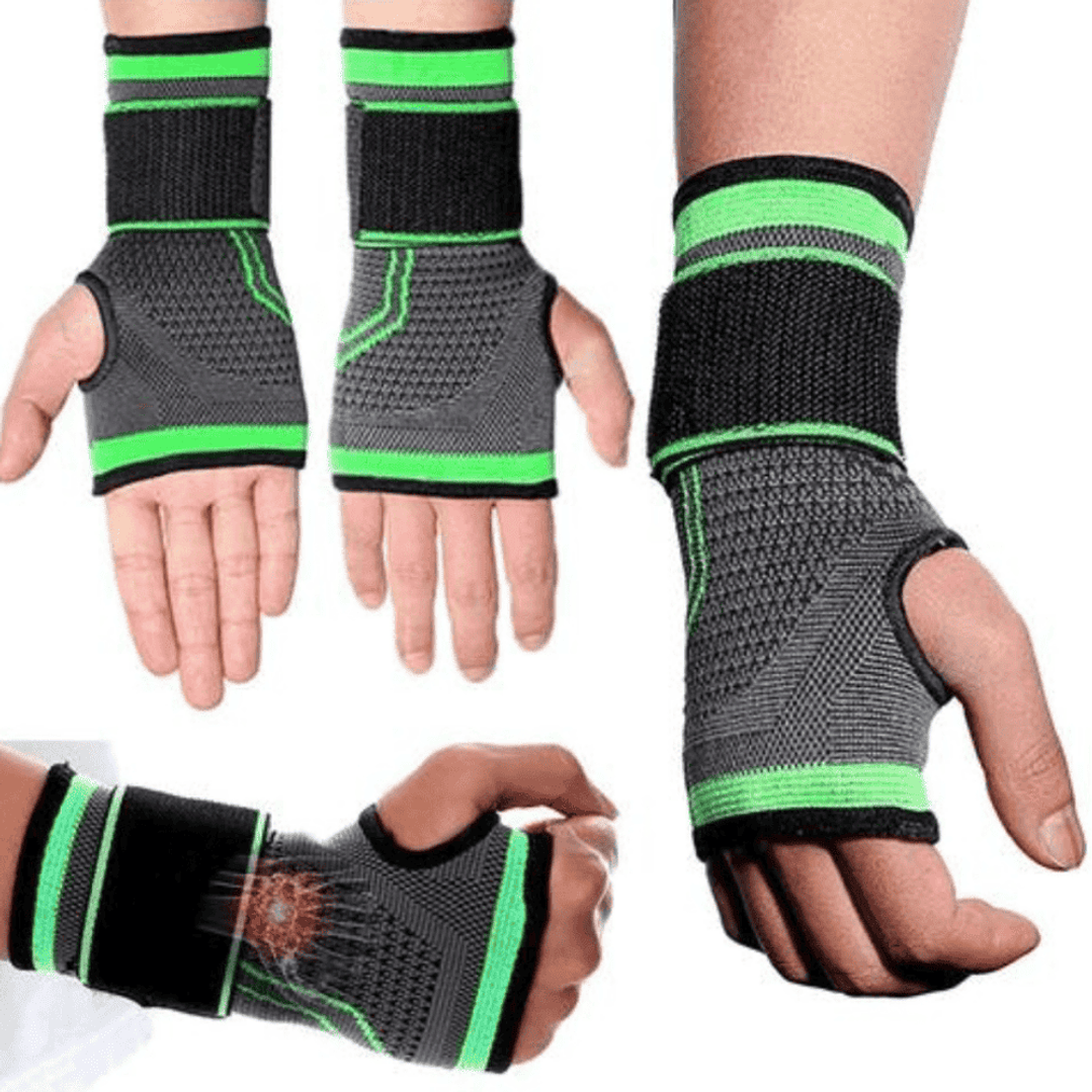 Muñequera Guante de Compresión Deportiva 9