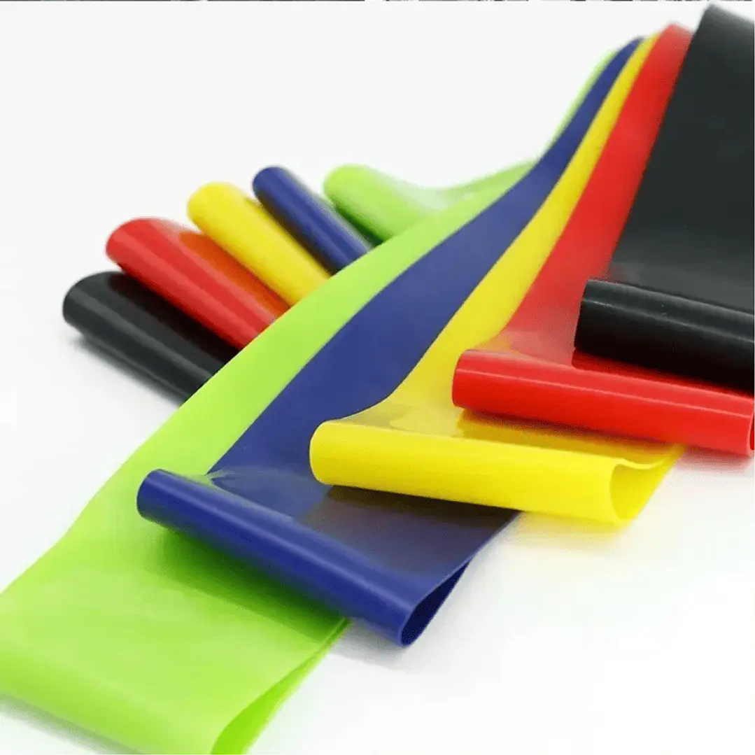 Bandas de Resistencia para Ejercicio y Rehabilitación (5 bandas) 1